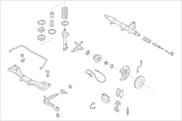 Delphi OE-BMW-000005098-F - Sospensione ruota autozon.pro