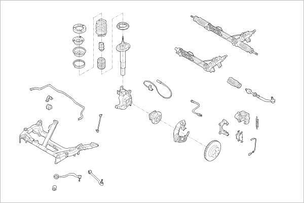 Delphi OE-BMW-000015271-F - Sospensione ruota autozon.pro