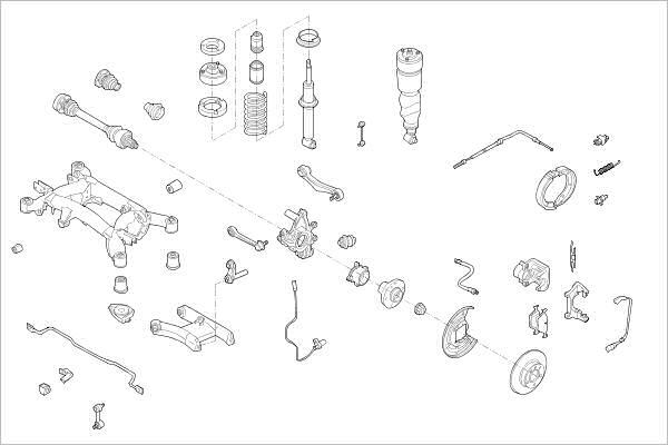 Delphi OE-BMW-000014679-R - Sospensione ruota autozon.pro