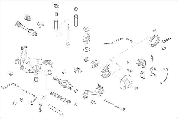 Delphi OE-BMW-000005098-R - Sospensione ruota autozon.pro