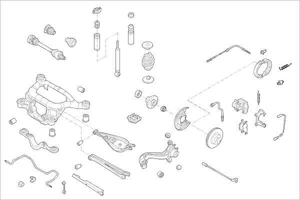 Delphi OE-BMW-000015895-R - Sospensione ruota autozon.pro