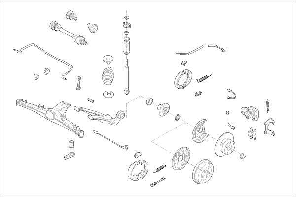 Delphi OE-BMW-000003824-R - Sospensione ruota autozon.pro