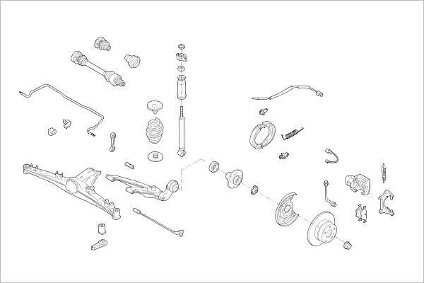 Delphi OE-BMW-000003825-R - Sospensione ruota autozon.pro