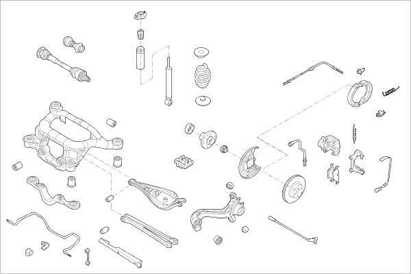 Delphi OE-BMW-000013874-R - Sospensione ruota autozon.pro