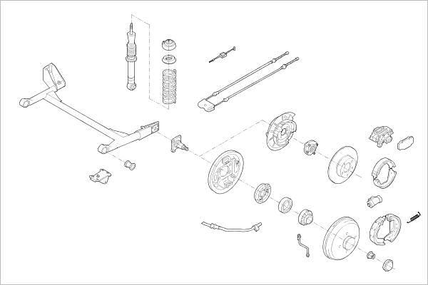 Delphi OE-FORD-000005175-R - Sospensione ruota autozon.pro