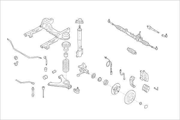 Delphi OE-FORD-000005287-F - Sospensione ruota autozon.pro