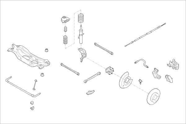 Delphi OE-FORD-000018273-R - Sospensione ruota autozon.pro