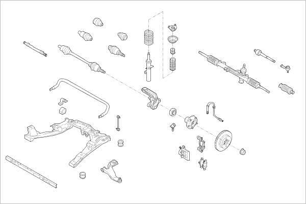 Delphi OE-FORD-000015489-F - Sospensione ruota autozon.pro