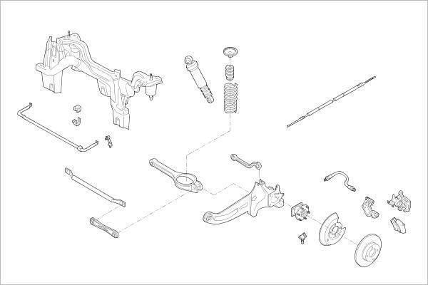 Delphi OE-FORD-000015489-R - Sospensione ruota autozon.pro