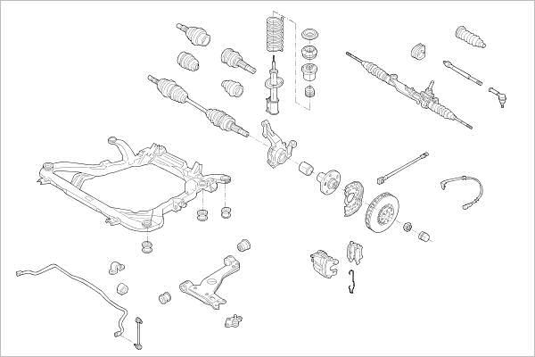 Delphi OE-OPEL-000005118-F - Sospensione ruota autozon.pro