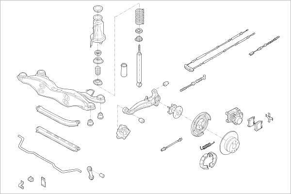 Delphi OE-OPEL-000005118-R - Sospensione ruota autozon.pro