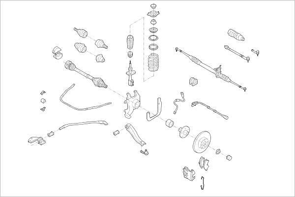 Delphi OE-OPEL-000001841-F - Sospensione ruota autozon.pro