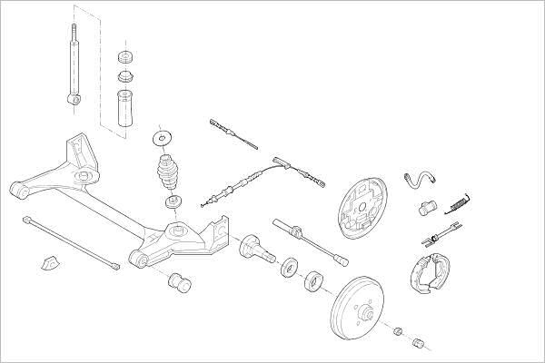 Delphi OE-OPEL-000001841-R - Sospensione ruota autozon.pro