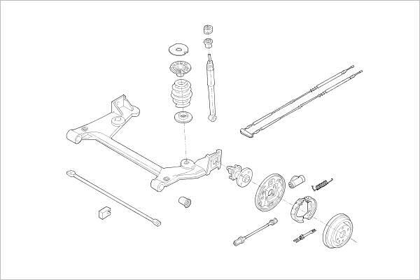 Delphi OE-OPEL-000015238-R - Sospensione ruota autozon.pro