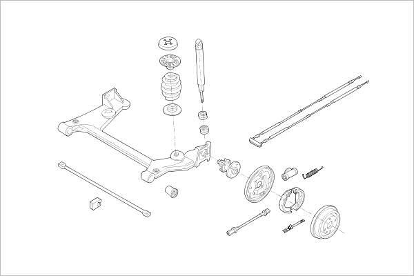 Delphi OE-OPEL-000015242-R - Sospensione ruota autozon.pro