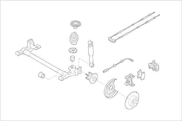 Delphi OE-OPEL-000018228-R - Sospensione ruota autozon.pro