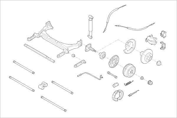 Delphi OE-RENA-000011491-R - Sospensione ruota autozon.pro