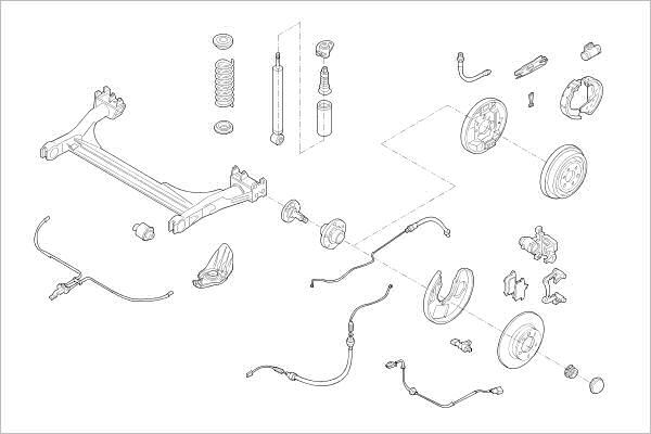 Delphi OE-SKOD-000015584-R - Sospensione ruota autozon.pro