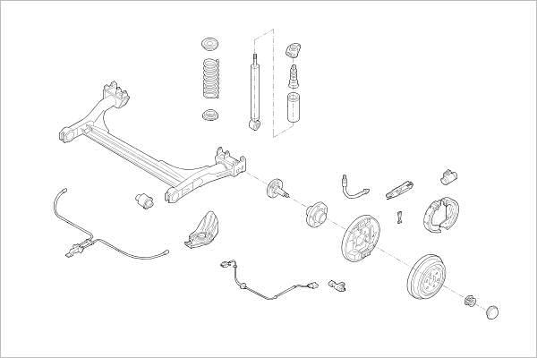 Delphi OE-SKOD-000017395-R - Sospensione ruota autozon.pro