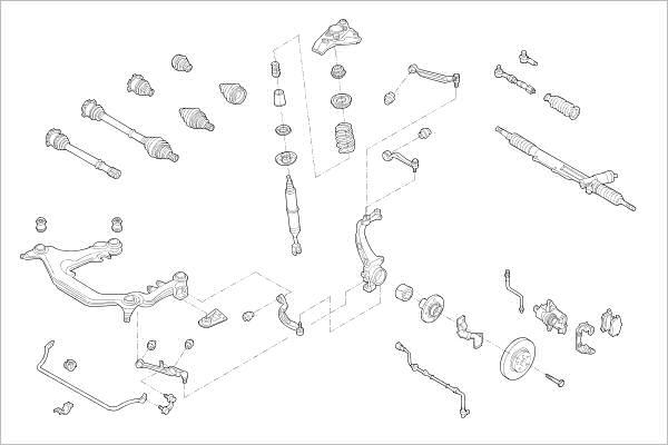 Delphi OE-VW-000007933-F - Sospensione ruota autozon.pro