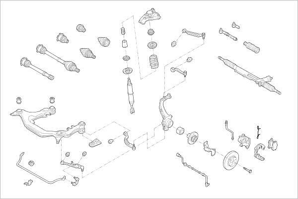 Delphi OE-VW-000016310-F - Sospensione ruota autozon.pro