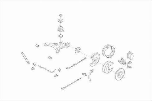 Delphi OE-VW-000017269-R - Sospensione ruota autozon.pro