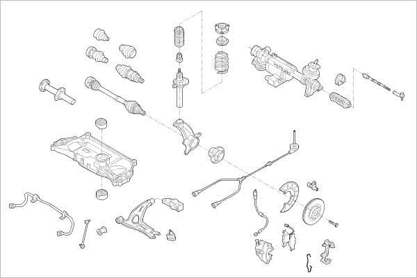 Delphi OE-VW-000018919-F - Sospensione ruota autozon.pro