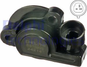 Delphi SS10995-12B1 - Sensore, Regolazione valvola farfalla autozon.pro