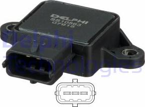 Delphi SS10563-12B1 - Sensore, Regolazione valvola farfalla autozon.pro