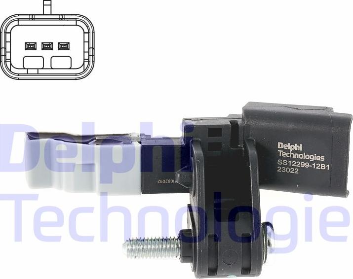 Delphi SS12299-12B1 - Generatore di impulsi, Albero a gomiti autozon.pro