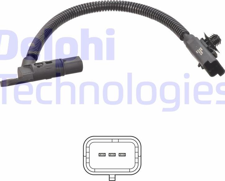 Delphi SS12293-12B1 - Sensore, Posizione albero a camme autozon.pro