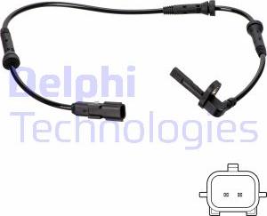 Delphi SS20750 - Sensore, N° giri ruota autozon.pro