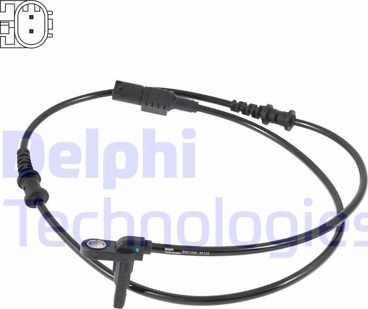 Delphi SS21290-12B1 - Sensore, N° giri ruota autozon.pro