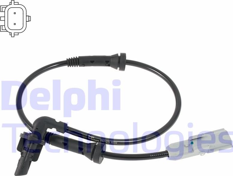 Delphi SS21270-12B1 - Sensore, N° giri ruota autozon.pro