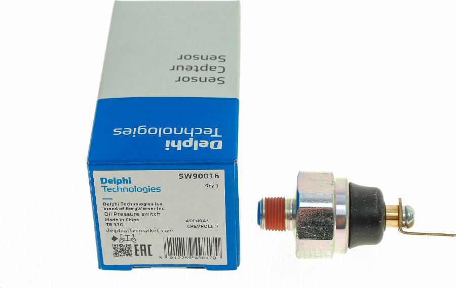 Delphi SW90016 - Sensore, Pressione olio autozon.pro