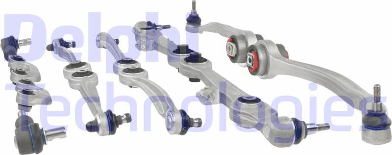 Delphi TC1900KIT-11B1 - Kit riparazione, Braccio trasversale autozon.pro