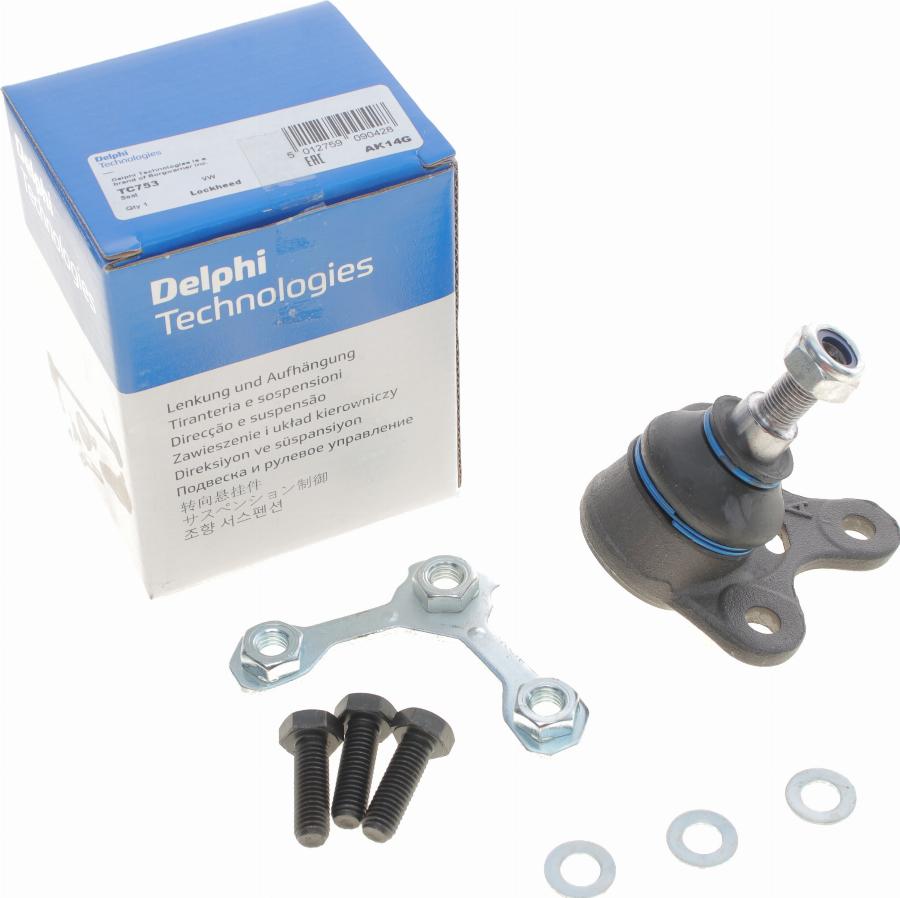 Delphi TC753 - Giunto di supporto / guida autozon.pro