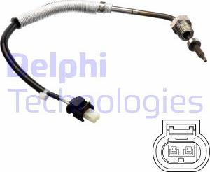 Delphi TS30104 - Sensore, Temperatura gas scarico autozon.pro