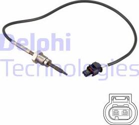 Delphi TS30257 - Sensore, Temperatura gas scarico autozon.pro