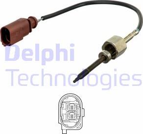 Delphi TS30262 - Sensore, Temperatura gas scarico autozon.pro