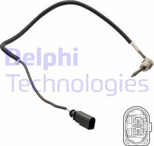 Delphi TS30271 - Sensore, Temperatura gas scarico autozon.pro