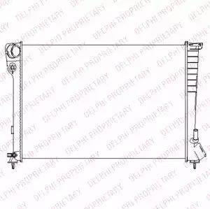 Delphi TSP0524064 - Radiatore, Raffreddamento motore autozon.pro