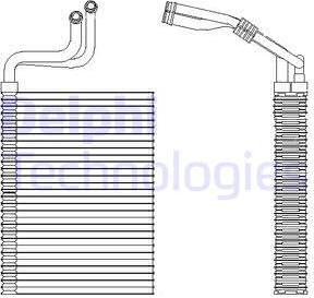 Delphi TSP0525197 - Evaporatore, Climatizzatore autozon.pro