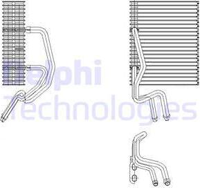 Delphi TSP0525177 - Evaporatore, Climatizzatore autozon.pro