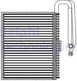 Delphi TSP0525207 - Evaporatore, Climatizzatore autozon.pro