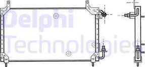 Delphi TSP0225413 - Condensatore, Climatizzatore autozon.pro