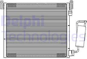 Delphi TSP0225688 - Condensatore, Climatizzatore autozon.pro