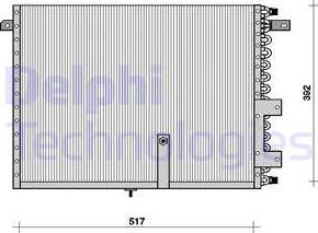 Delphi TSP0225068 - Condensatore, Climatizzatore autozon.pro