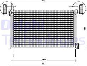 Delphi TSP0225007 - Condensatore, Climatizzatore autozon.pro