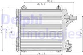 Delphi TSP0225089 - Condensatore, Climatizzatore autozon.pro